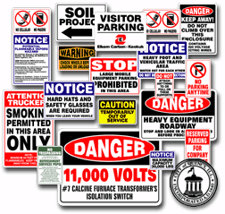 gallery of signs