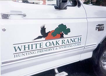 Signs in Time Vehicle Identification White Oaks Ranch